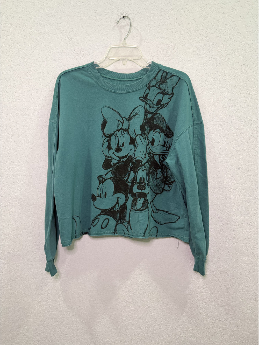 Disney Women's Cropped Sweatshirt - L